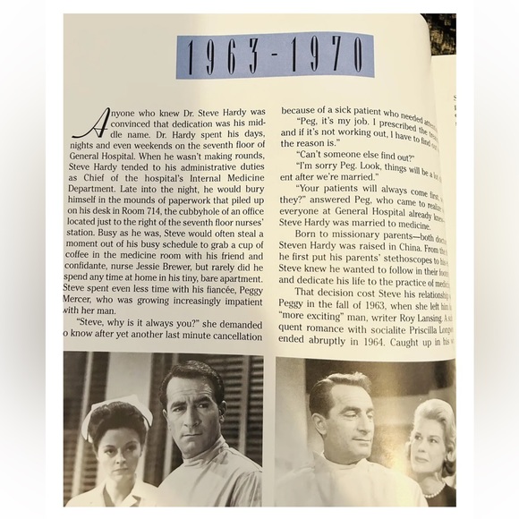 **Great Gift** General Hospital-The Complete Scrapbook-Gary Warner-1995-Used-Vtg - Picture 2 of 16